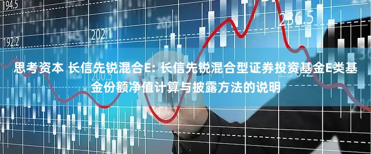 思考资本 长信先锐混合E: 长信先锐混合型证券投资基金E类基金份额净值计算与披露方法的说明